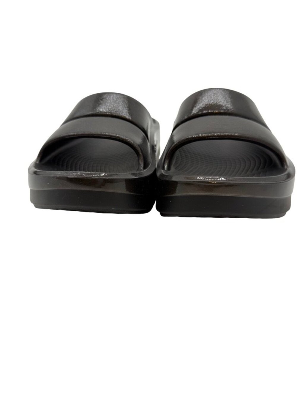 OOFOS Women’s Black OOahh Slide Recovery Sandals Size 6 - Picture 7 of 11